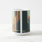 New York - eine Vintage Hommage Kaffeetasse (Mittel)