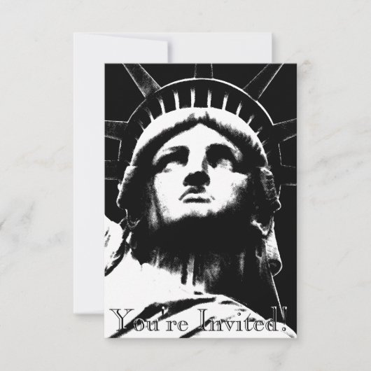 New York Einladungen Personalisiert New York UAWG (Vorderseite)