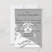 New York Einladungen Personalisiert New York UAWG (Rückseite)