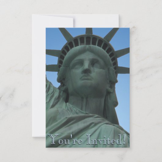 New York Einladungen Personalisiert New Yorker UAW (Vorderseite)