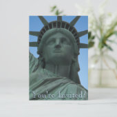 New York Einladungen Personalisiert New Yorker UAW (Stehend Vorderseite)