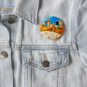 New York Eislaufbahn Central Park Button (Beispiel)