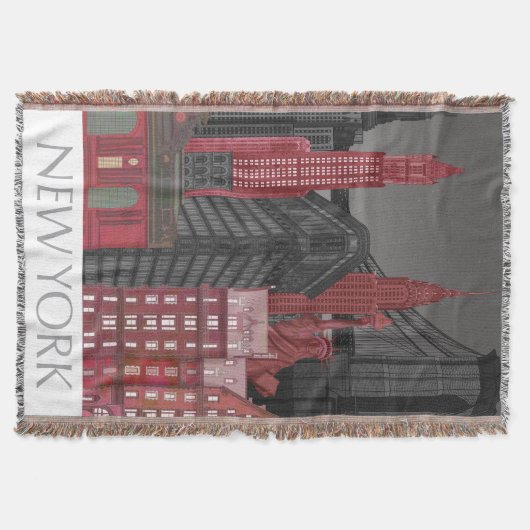 New York Elevations by Night - Red Decke (Vorderseite)