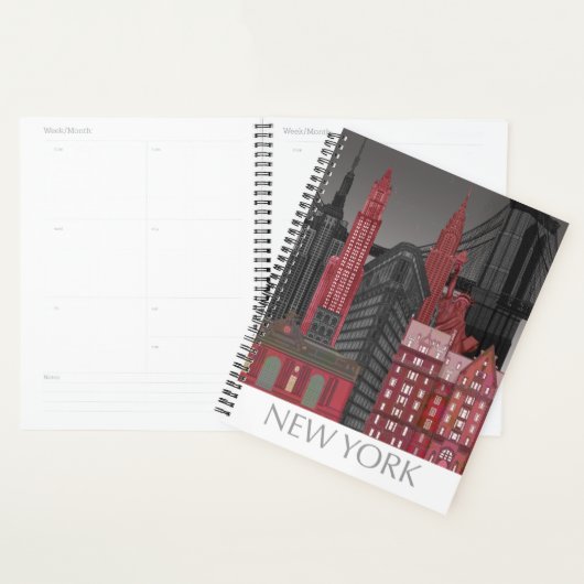 New York Elevations by Night - Red Planer (Anzeige)