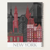 New York Elevations by Night - Red Planer (Rückseite)