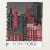 New York Elevations by Night - Red Planer (Vorderseite)