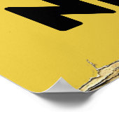 New York Ellis Island Poster (Ecke)