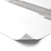 NEW YORK EMPIRE STAAT POSTER (Ecke)