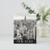 New York Empire State Postkarte (Stehend Vorderseite)