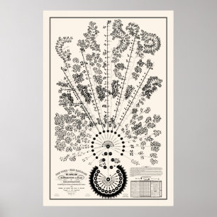 New York & Erie Railroad Org - Kontur Poster