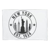 New York Est. 1624 New York City Lover Nyc Kissenbezug (Vorderseite)