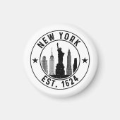 New York Est. 1624 New York City Lover Nyc Magnet (Vorne)