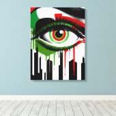 New York "Eye talian"-Bild Leinwanddruck (Insitu (Holzboden))