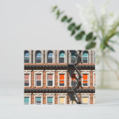 New York facades Postkarte (Stehend Vorderseite)