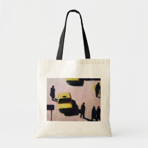 New York fährt 1990 mit einem Taxi Tragetasche