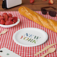 New York: Farbiger Text