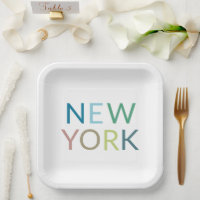 New York: Farbiger Text
