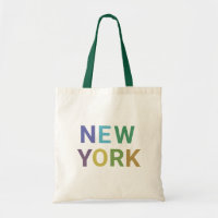 New York: Farbiger Text