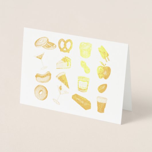 New York Feinschmecker Classic NYC Foods Pizza Bag Folienkarte (Vorderseite)