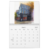New York feinster Stangenkalender Kalender (Mär 2027)