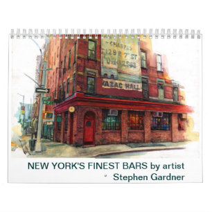 New York feinster Stangenkalender Kalender