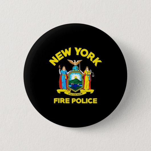 New York Fire Lice Department Firefighters Button (Vorderseite)