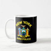 New York Fire Lice Department Firefighters Kaffeetasse (Links)