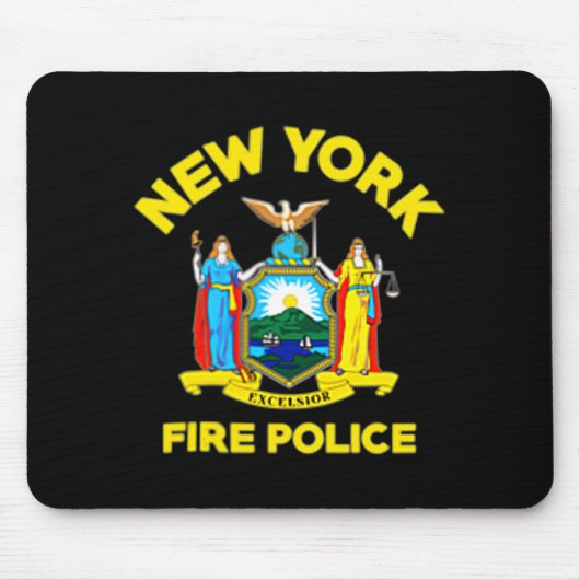 New York Fire Lice Department Firefighters Mousepad (Vorne)