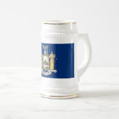 NEW YORK FLAG BIERGLAS (VorderseiteRechts)
