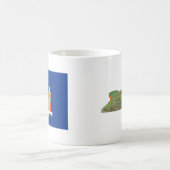 New York Flag + Map Tasse (Mittel)