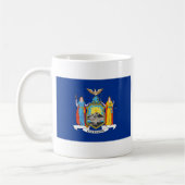 New York Flag + Map Tasse (Links)