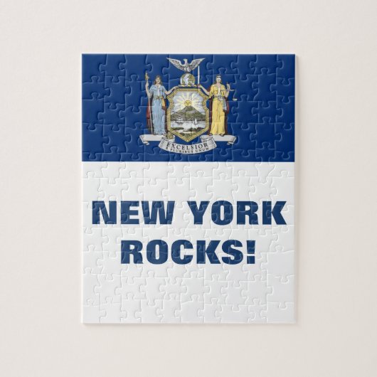 NEW YORK FLAG PUZZLE (Vertikal)