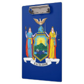 New York Flag, The Empire State, American Colonies Klemmbrett (Links)