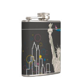 New York Flask Flachmann (Rechts)