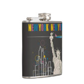 New York Flask Flachmann (Rechts)