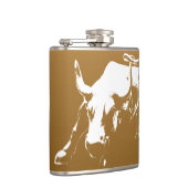 New York Flask NYC Souvenir Bull Statue Flask Flachmann (Rechts)