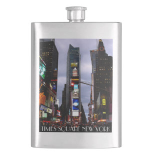 New York Flask NYC Times Square Souvenir Flask Flachmann