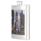 New York Flask NYC Times Square Souvenir Flask Flachmann (Links)