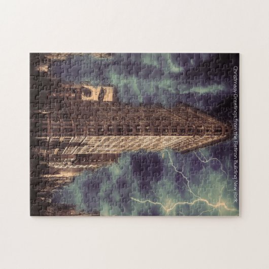 New York Flatiron Gebäude. Jigsaw Puzzle (Horizontal)