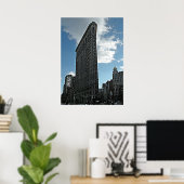 New York Flatiron Gebäude Poster Print (Heimbüro)