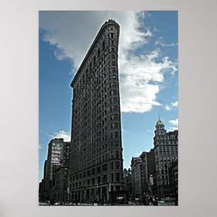 New York Flatiron Gebäude Poster Print