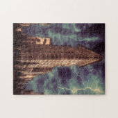 New York Flatiron Gebäude. Puzzle (Horizontal)