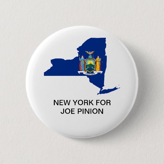 NEW YORK FOR JOE PINION SENATE BUTTON (Vorderseite)