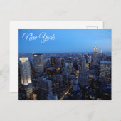 New York Foto Postcard Postkarte (Vorne/Hinten)