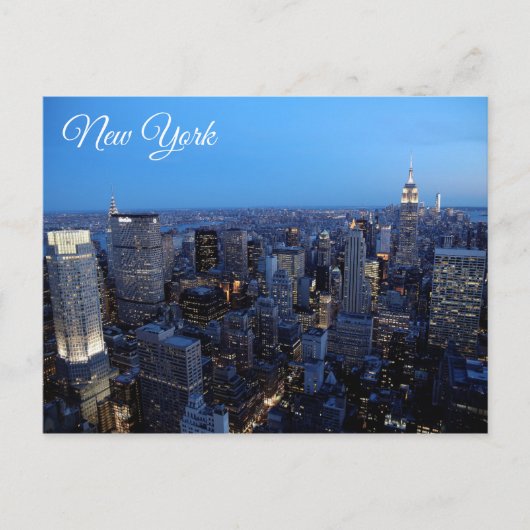New York Foto Postcard Postkarte (Vorderseite)