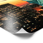 New York Foto Print (Ecke)
