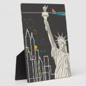 New York Fotoplatte (Seite)