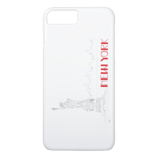 New York, Freiheitsstatue Cool Case-Mate iPhone Hülle (Rückseite)