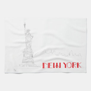 New York, Freiheitsstatue Cool Handtuch