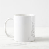 New York, Freiheitsstatue Cool Kaffeetasse (Links)